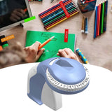 Maxbell Embossing Label Maker Old School Vintage Label Writer for Home Office School Purple