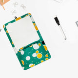 Maxbell Magnetic Storage Pocket with Message Board for Fridge Whiteboard Home School green