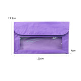 Maxbell Magnetic Storage Pocket Multipurpose Durable Polyester Classroom Storage Bag Purple