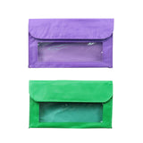 Maxbell Magnetic Storage Pocket Multipurpose Durable Polyester Classroom Storage Bag Purple