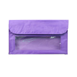 Maxbell Magnetic Storage Pocket Multipurpose Durable Polyester Classroom Storage Bag Purple