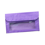 Maxbell Magnetic Storage Pocket Multipurpose Durable Polyester Classroom Storage Bag Purple