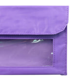 Maxbell Magnetic Storage Pocket Multipurpose Durable Polyester Classroom Storage Bag Purple