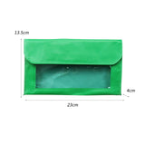 Maxbell Magnetic Storage Pocket Multipurpose Durable Polyester Classroom Storage Bag Green