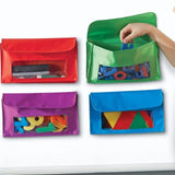 Maxbell Magnetic Storage Pocket Multipurpose Durable Polyester Classroom Storage Bag Green