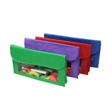 Maxbell Magnetic Storage Pocket Multifunctional Durable Marker Pen Holder for Fridge Red