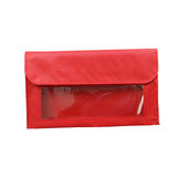 Maxbell Magnetic Storage Pocket Multifunctional Durable Marker Pen Holder for Fridge Red