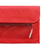 Maxbell Magnetic Storage Pocket Multifunctional Durable Marker Pen Holder for Fridge Red