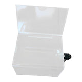 Maxbell Acrylic Donation Box Clear Donation Box for Business Voting Community Events