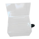 Maxbell Acrylic Donation Box Clear Donation Box for Business Voting Community Events