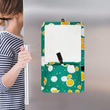 Maxbell Magnetic Dry Erase Whiteboard Small Announcement Magnet Fridge Message Board Green