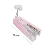 Maxbell Mini Stapler Staples Cute Office Supplies for Family Binding Supplies Office Pink