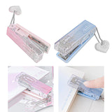 Maxbell Mini Stapler Staples Cute Office Supplies for Family Binding Supplies Office Pink