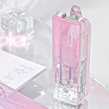 Maxbell Mini Stapler Staples Cute Office Supplies for Family Binding Supplies Office Pink