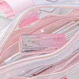 Maxbell Mini Stapler Staples Cute Office Supplies for Family Binding Supplies Office Pink