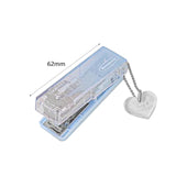 Maxbell Mini Stapler Staples Cute Office Supplies for Family Binding Supplies Office Blue