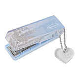 Maxbell Mini Stapler Staples Cute Office Supplies for Family Binding Supplies Office Blue