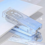 Maxbell Mini Stapler Staples Cute Office Supplies for Family Binding Supplies Office Blue