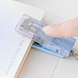 Maxbell Mini Stapler Staples Cute Office Supplies for Family Binding Supplies Office Blue