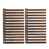 Maxbell 26 Pieces Vinyl Record Dividers for CD Book Shelf Library Record Exhibitions