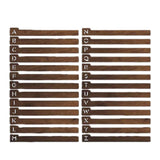 Maxbell 26 Pieces Vinyl Record Dividers for CD Book Shelf Library Record Exhibitions