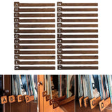 Maxbell 26 Pieces Vinyl Record Dividers for CD Book Shelf Library Record Exhibitions