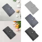 Maxbell 96 Envelope Savings Challenge Binder Leather Money Saving Binder Budget Book