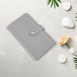 Maxbell 96 Envelope Savings Challenge Binder Leather Money Saving Binder Budget Book