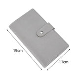 Maxbell 96 Envelope Savings Challenge Binder Leather Money Saving Binder Budget Book