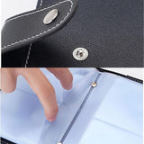 Maxbell 96 Envelope Savings Challenge Binder Leather Money Saving Binder Budget Book