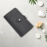 Maxbell 96 Envelope Savings Challenge Binder Leather Money Saving Binder Budget Book