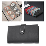 Maxbell 96 Envelope Savings Challenge Binder Leather Money Saving Binder Budget Book