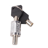 Maxbell Lock Cylinder Easy to Install Portable Drawer Lock for Cabinet Showcase Lock