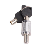 Maxbell Lock Cylinder Easy to Install Portable Drawer Lock for Cabinet Showcase Lock