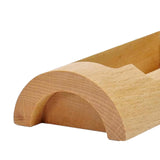 Maxbell Desk Business Card Holder Wooden Storage Rack for Lectures Office Conference