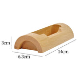 Maxbell Desk Business Card Holder Wooden Storage Rack for Lectures Office Conference