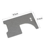 Maxbell Firefighting Tool Compact Practical Firefighter Pry Bar for First Responders Style C