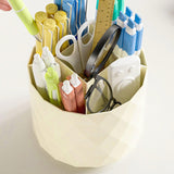 Maxbell Pencil Pen Holder 360 Degree Rotating Desk Organizer for Home Office Workers