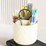 Maxbell Pencil Pen Holder 360 Degree Rotating Desk Organizer for Home Office Workers