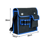 Maxbell Canvas Tool Bag Portable Wear Resistant Adjustable Shoulder Strap Toolbag