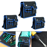 Maxbell Canvas Tool Bag Portable Wear Resistant Adjustable Shoulder Strap Toolbag