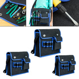 Maxbell Canvas Tool Bag Portable Wear Resistant Adjustable Shoulder Strap Toolbag