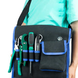 Maxbell Canvas Tool Bag Portable Wear Resistant Adjustable Shoulder Strap Toolbag