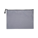 Maxbell Zipper Pouch Gray Document Bag for Office Appliances School Supplies Gadgets