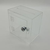 Maxbell Clear Ballot Box Suggestion Box Bar Raffle Box Business Acrylic Donation Box