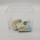 Maxbell Clear Ballot Box Suggestion Box Bar Raffle Box Business Acrylic Donation Box