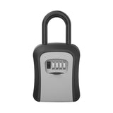 Maxbell Key Lock Box Valets Wall Mounted Indoor Outdoor Store Keys Cabinet Organizer Gray