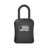 Maxbell Key Lock Box Valets Wall Mounted Indoor Outdoor Store Keys Cabinet Organizer Black