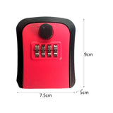 Maxbell Key Lock Box Security Lock Box for Realtors Outdoor House Keys Room Cards