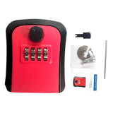 Maxbell Key Lock Box Security Lock Box for Realtors Outdoor House Keys Room Cards